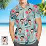 Custom Face Hawaiian Shirt Birthday Text And Photo Hawaiian Shirt David Birthday Shirt