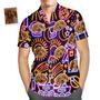 Custom Face Hawaiian Shirt Science Fiction Men's Popular All Over Print Fashion Hawaiian Beach Shirt Holiday Gift