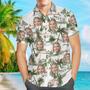 Custom Face Personalized Hawaiian Shirt All Over Print Coconut Tree