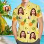 Custom Face Shirt Hawaiian Shirt Summer Photo Shirt