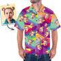 Custom Face Shirt Men's Hawaiian Shirt-Colourful