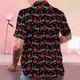 Custom Face Shirt Personalized Photo Black Hawaiian Shirt Valentine's Day Gift - Love