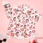 Custom Face Shirt Personalized Photo Hawaiian Shirt Valentine's Day Gift - Lips