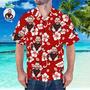 Custom Hawaiian Shirt With Husband Face Personalized Short-Sleeve Hawaiian Shirt