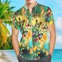 Custom Men Hawaiian Shirts With Text Personalized Butterfly Hawaiian Shirts For Men