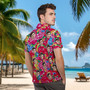 Custom Northeast Big Flower Hawaiian Shirts For Men - Chinese Dragon Custom Northeast Big Flower Hawaiian Shirts For Men - Chinese Dragon
