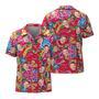 Custom Northeast Big Flower Hawaiian Shirts For Men - Chinese Dragon