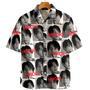 Custom Photo Text Hawaiian Shirts Personalized Photos Japanese Retro Men's Shirt Gift