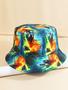 Fun Hat Print Halloween Creative Fisherman Hat Gift