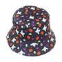 Fun Hat Print Halloween Creative Fisherman Hat Gift