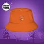 Halloween Gift Custom Bucket Hat Personalized Hat With Text - Pumpkin Wreath