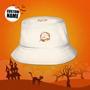 Halloween Gift Custom Bucket Hat Personalized Hat With Text - Pumpkin Wreath