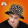 Halloween Gift Custom Bucket Hat Personalized Photo Hat - Ghost