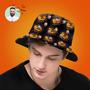 Halloween Gift Custom Bucket Hat Personalized Photo Hat - Scary Pumpkin