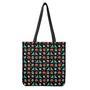 Halloween Zombie Pattern Print Tote Bag