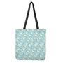 Happy Llama And Cactus Pattern Print Tote Bag