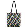 Happy Macarons Pattern Print Tote Bag