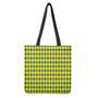 Harlequin Mardi Gras Pattern Print Tote Bag