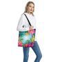 Hawaiian Aloha Flower Print Tote Bag