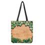 Irish Four Leaf Clovers Wood Print Tote Bag