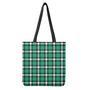 Irish St. Patrick's Day Plaid Print Tote Bag