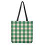 Irish Tartan St. Patrick's Day Print Tote Bag