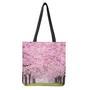 Japanese Cherry Blossom Tree Print Tote Bag