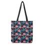 Japanese Koi And Chrysanthemums Print Tote Bag