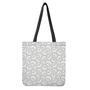 Kawaii Sheep Pattern Print Tote Bag