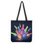 Light Up Bowling Pins Print Tote Bag