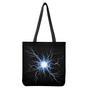 Lightning Spark Print Tote Bag