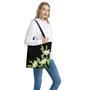 Lily Floral Print Tote Bag