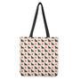 Love Rottweiler Pattern Print Tote Bag