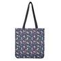 Mermaid Cartoon Pattern Print Tote Bag