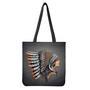 Native American Indian Girl Print Tote Bag