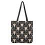 Native Buffalo Pattern Print Tote Bag