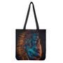 Native Indian Girl Portrait Print Tote Bag