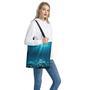 Ocean Underwater Print Tote Bag