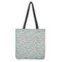 Pastel Cupcake Pattern Print Tote Bag