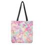 Pastel Tie Dye Print Tote Bag