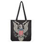 Patriotic Usa Eagle Print Tote Bag