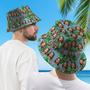 Personalized Bucket Hat Double-Side-Wear Reversible Funny Hawaiian Style Fisherman Hat