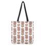 Pile Of Reading Books Pattern Print Tote Bag