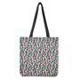 Pink Cactus Pattern Print Tote Bag