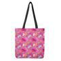 Pink Girly Unicorn Print Tote Bag