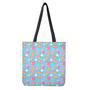 Pink Ice Cream Pattern Print Tote Bag