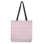 Pink Ladybug Pattern Print Tote Bag