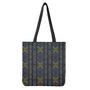 Pixel Ethnic Pattern Print Tote Bag