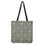 Pop Art Books Pattern Print Tote Bag