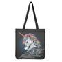 Punk Unicorn Print Tote Bag